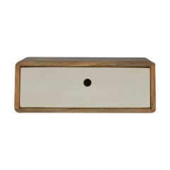 Wall mounted 1 Drawer Bedside