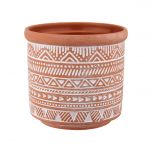 Geo Terracotta Planter